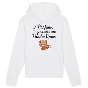 Sweat Capuche Adulte Panda roux