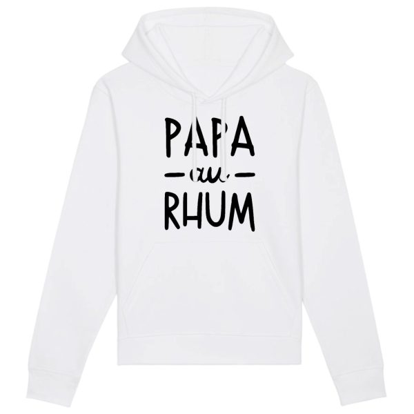 Sweat Capuche Adulte Papa au rhum