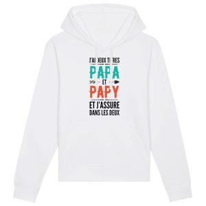 Sweat Capuche Adulte Papa et papy
