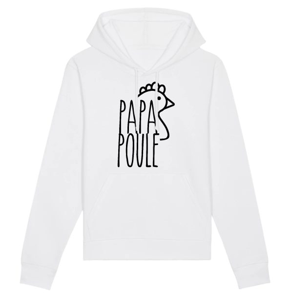 Sweat Capuche Adulte Papa poule