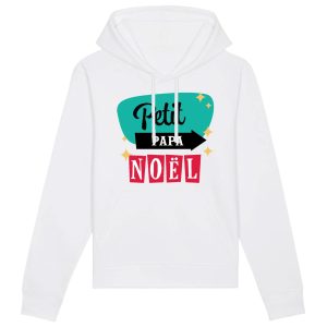 Sweat Capuche Adulte Petit Papa Noel