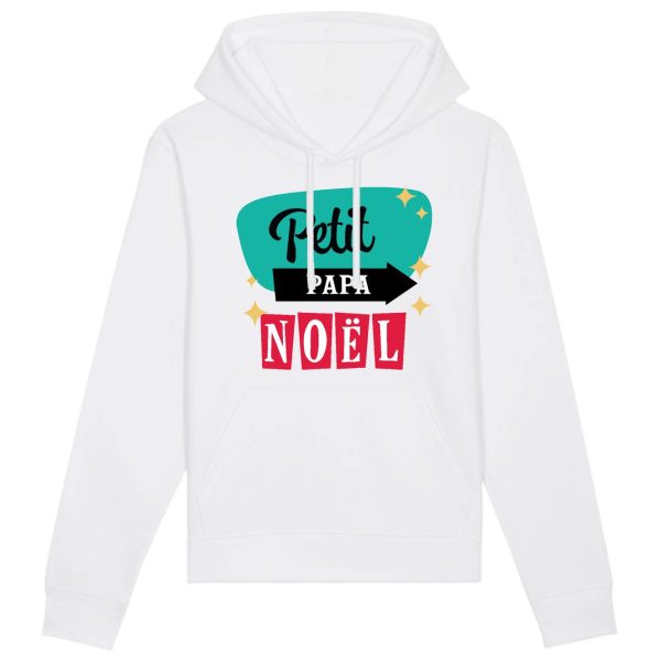 Sweat Capuche Adulte Petit Papa Noel