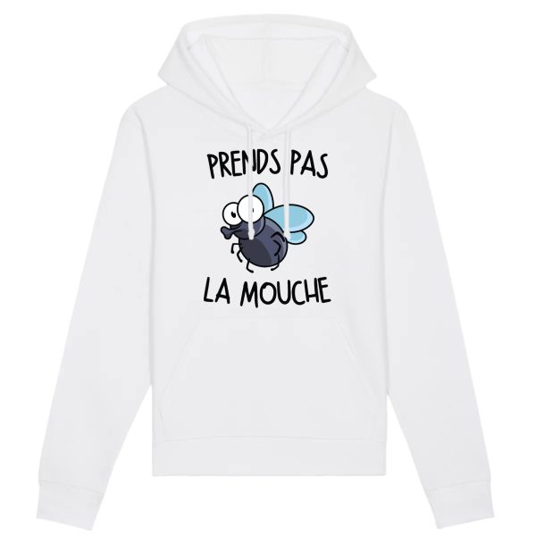 Sweat Capuche Adulte Prends pas la mouche