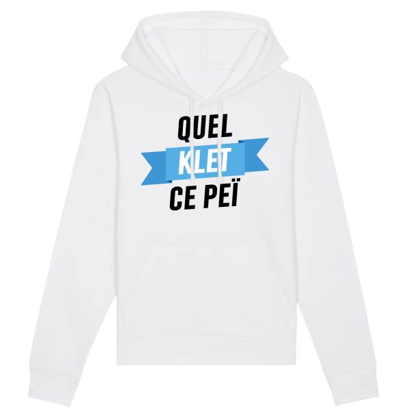 Sweat Capuche Adulte Quel klet ce pei