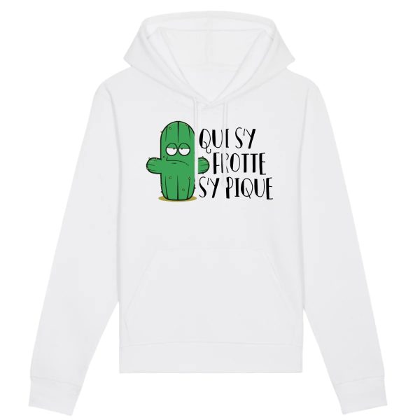 Sweat Capuche Adulte Qui s’y frotte s’y pique