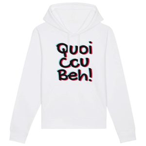 Sweat Capuche Adulte Quoicoubeh