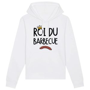 Sweat Capuche Adulte Roi du barbecue