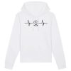 Sweat Capuche Adulte Rythme cardiaque foot