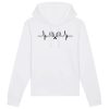 Sweat Capuche Adulte Rythme cardiaque tennis