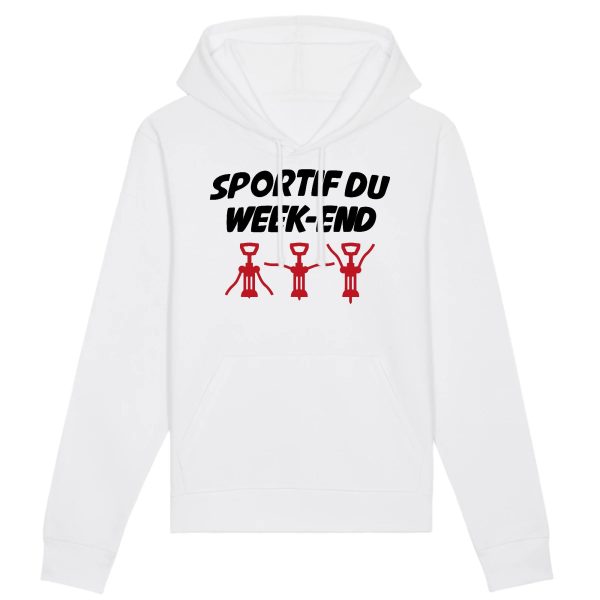 Sweat Capuche Adulte Sportif du week-end