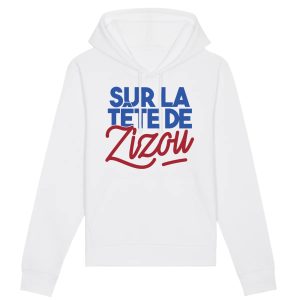Sweat Capuche Adulte Sur la tete de Zizou