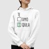 Sweat Capuche Adulte Te amo tequila