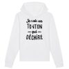 Sweat Capuche Adulte Tonton qui dechire