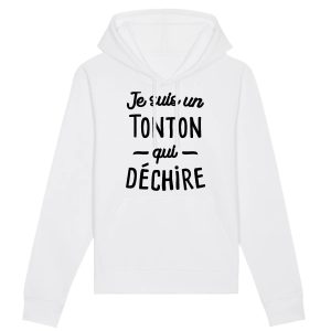 Sweat Capuche Adulte Tonton qui dechire