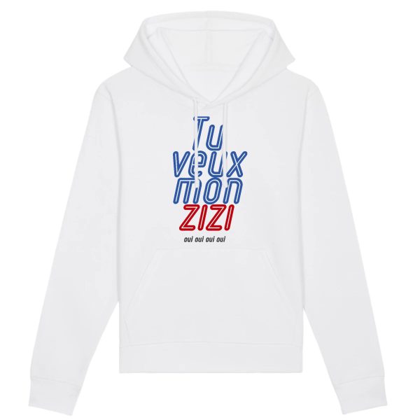 Sweat Capuche Adulte Tu veux mon zizi