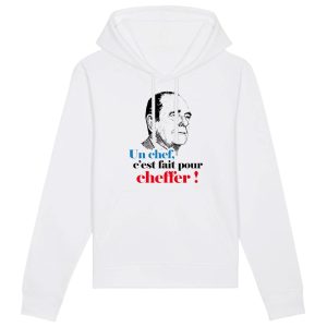 Sweat Capuche Adulte Un chef c’est fait pour cheffer