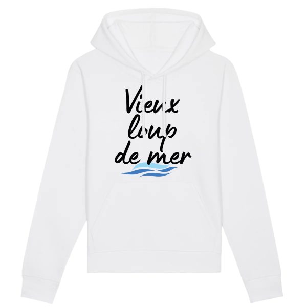 Sweat Capuche Adulte Vieux loup de mer