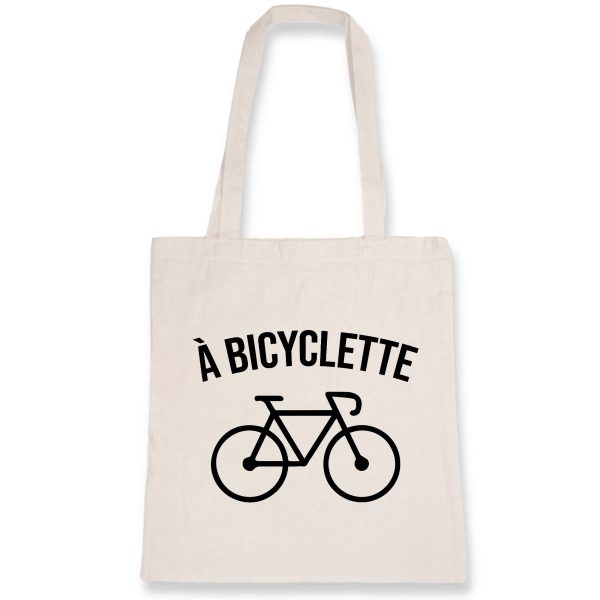 Tote bag A bicyclette