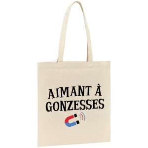 Tote bag Aimant a gonzesses