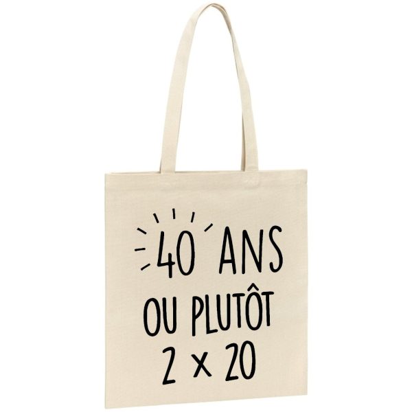 Tote bag Anniversaire 40 ans