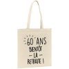Tote bag Anniversaire 60 ans
