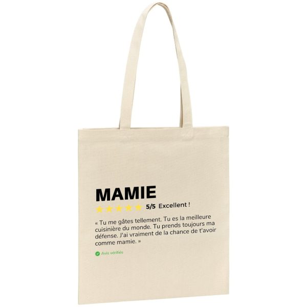 Tote bag Avis client Mamie