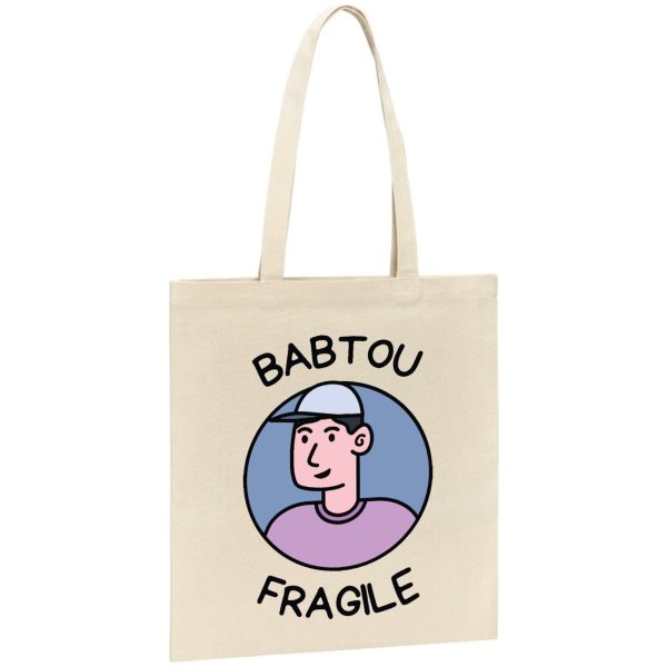 Tote bag Babtou fragile