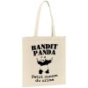 Tote bag Bandit panda