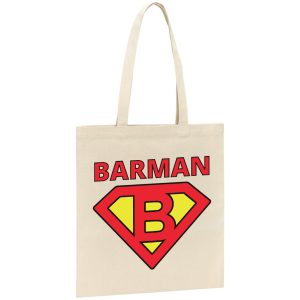 Tote bag Barman