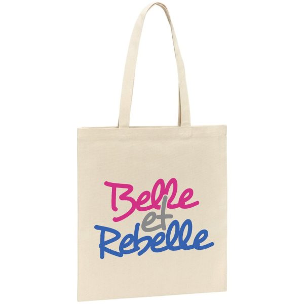 Tote bag Belle et rebelle