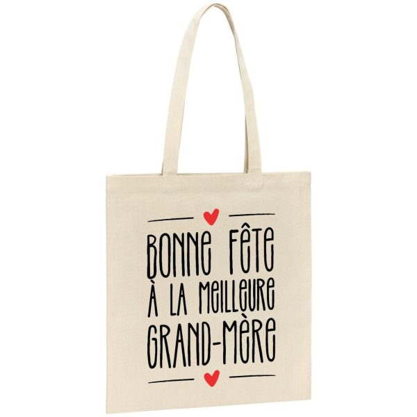 Tote bag Bonne fete a la meilleure grand-mere