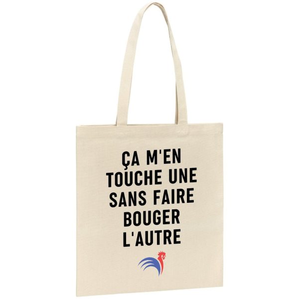 Tote bag Ca m’en touche une sans faire bouger l’autre