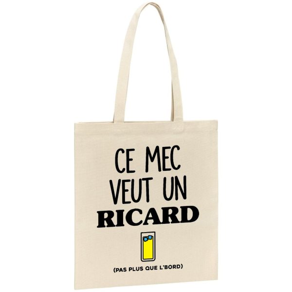 Tote bag Ce mec veut un Ricard