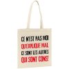 Tote bag Ce n’est pas moi qui explique mal