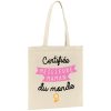 Tote bag Certifiee meilleure maman du monde