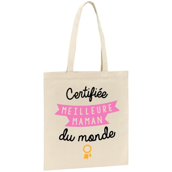 Tote bag Certifiee meilleure maman du monde