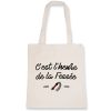 Tote bag C’est l’heure de la fessee