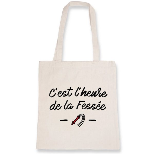 Tote bag C’est l’heure de la fessee