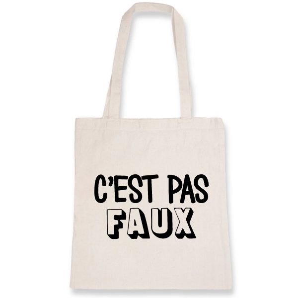 Tote bag C’est pas faux