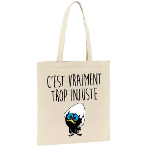 Tote bag C’est vraiment trop injuste