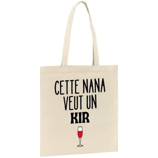 Tote bag Cette nana veut un kir