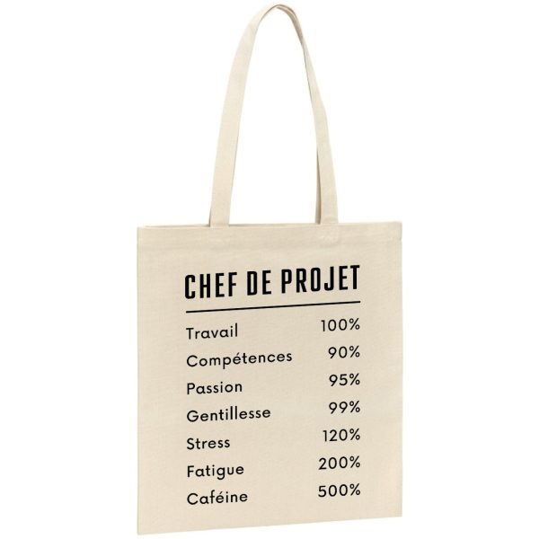 Tote bag Chef de projet