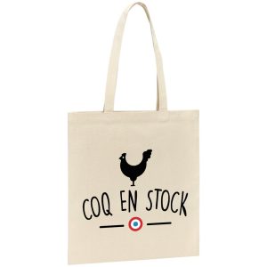 Tote bag Coq en stock
