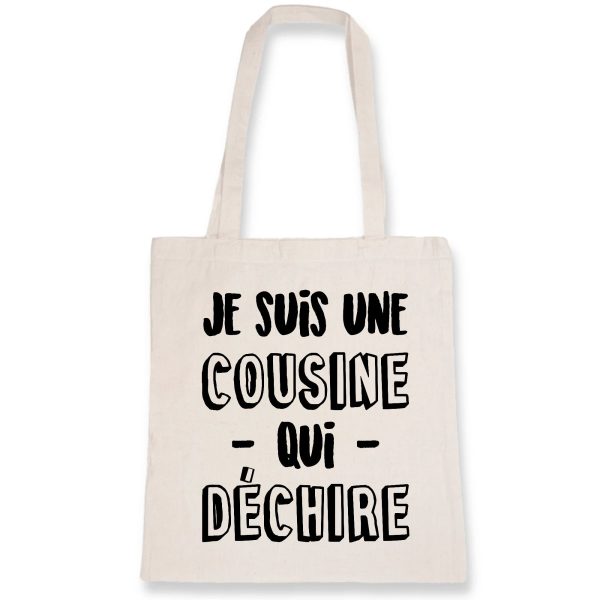 Tote bag Cousine qui dechire