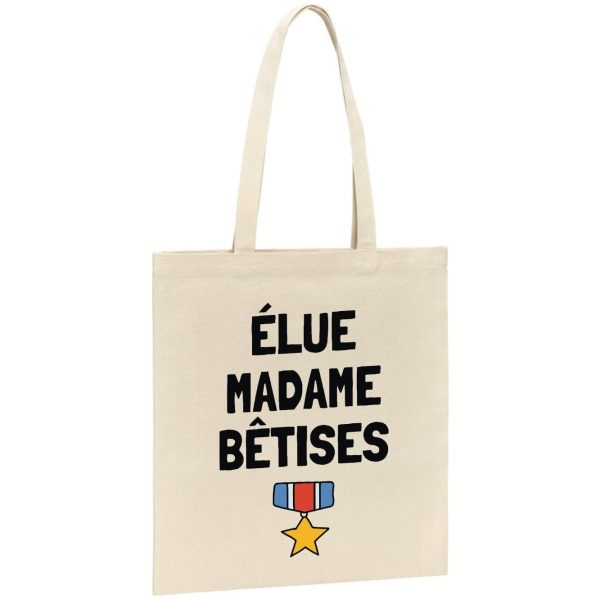 Tote bag Elue madame betises