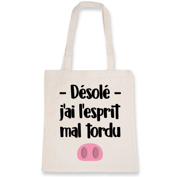 Tote bag Esprit mal tordu