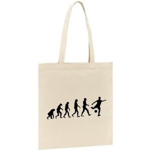Tote bag Evolution foot