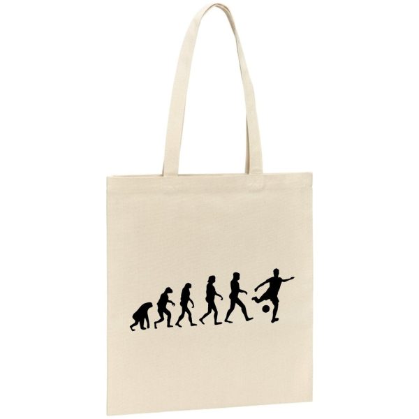 Tote bag Evolution foot