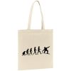 Tote bag Evolution snow