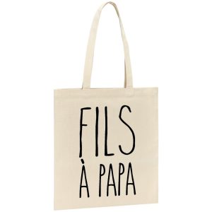 Tote bag Fils a papa